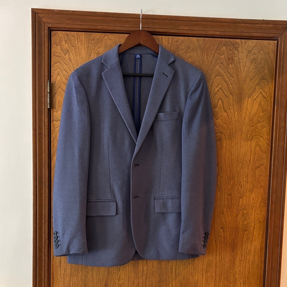 Men's Blue Blazer Apt. 9 Slim Fit and Dress Shirt
